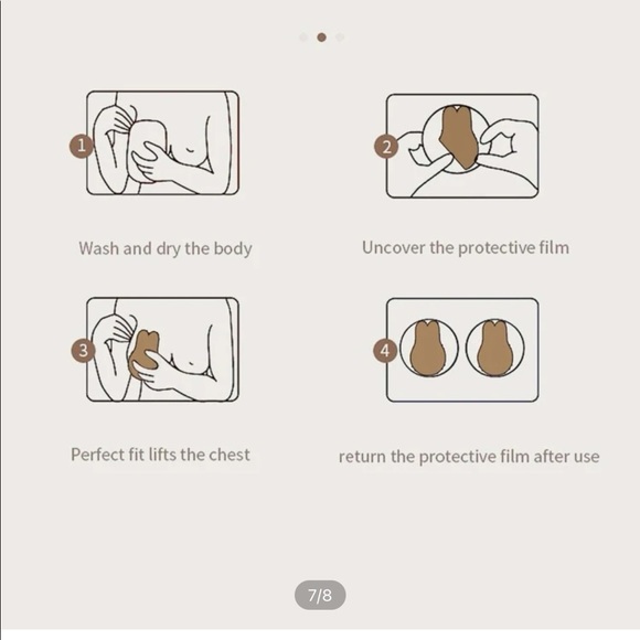 SHEIN BRA COVERS - Picture 4 of 4